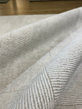Ivory Bamboo Rug, Modern Striped Pattern Rug