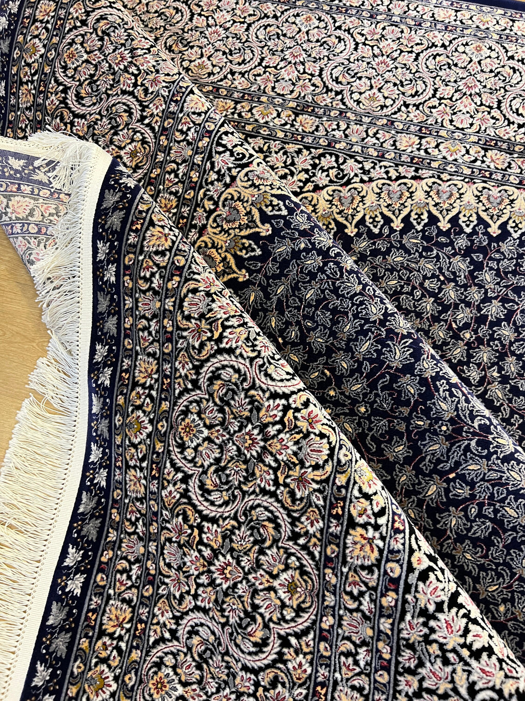 7x10 ft Modal Silk Rug, Medallion Pattern, Luxury Turkish Rug, Home Decor